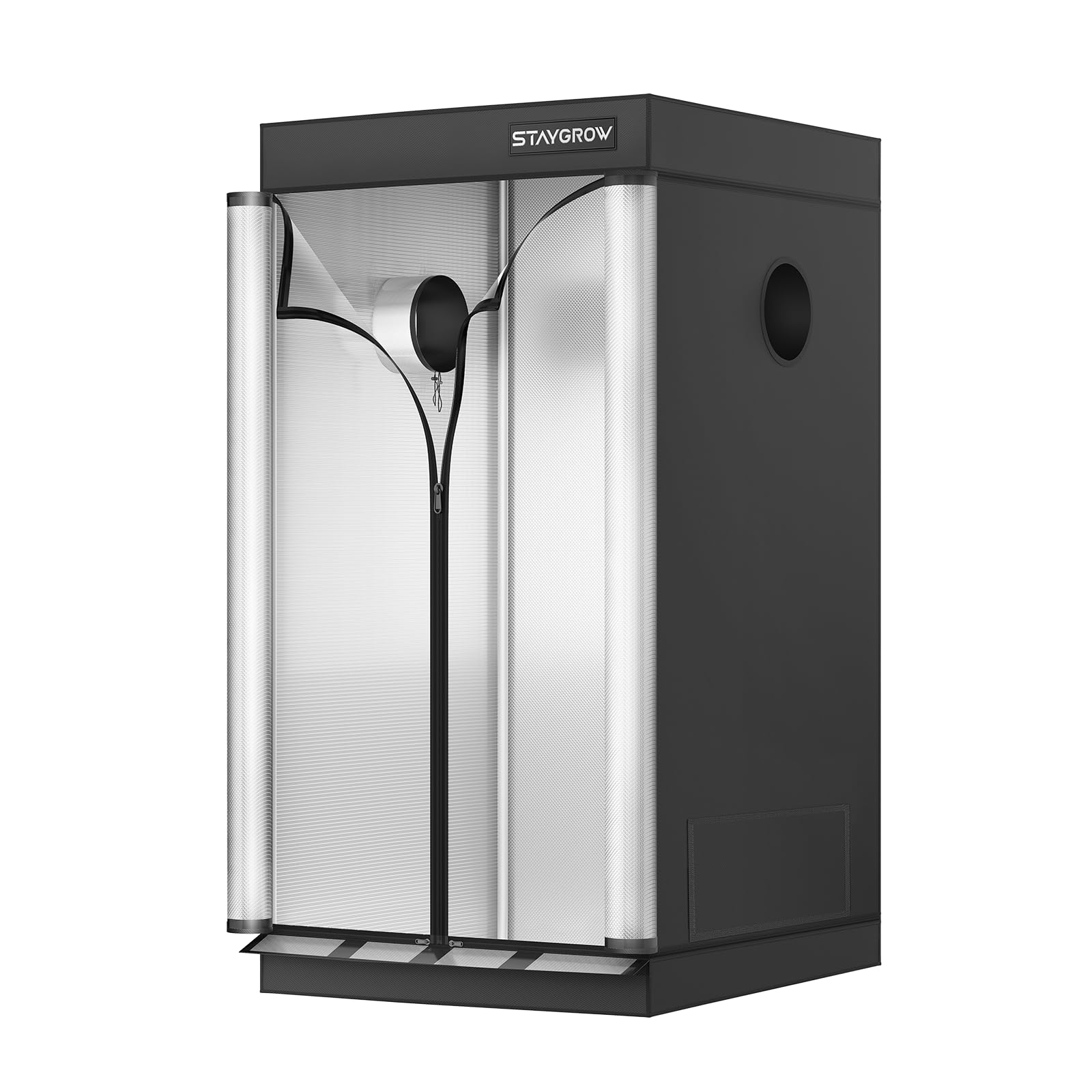 Amazon.co.jp: STAYGROW 2000D 2x2 グロウテント フルビュー透明ドア